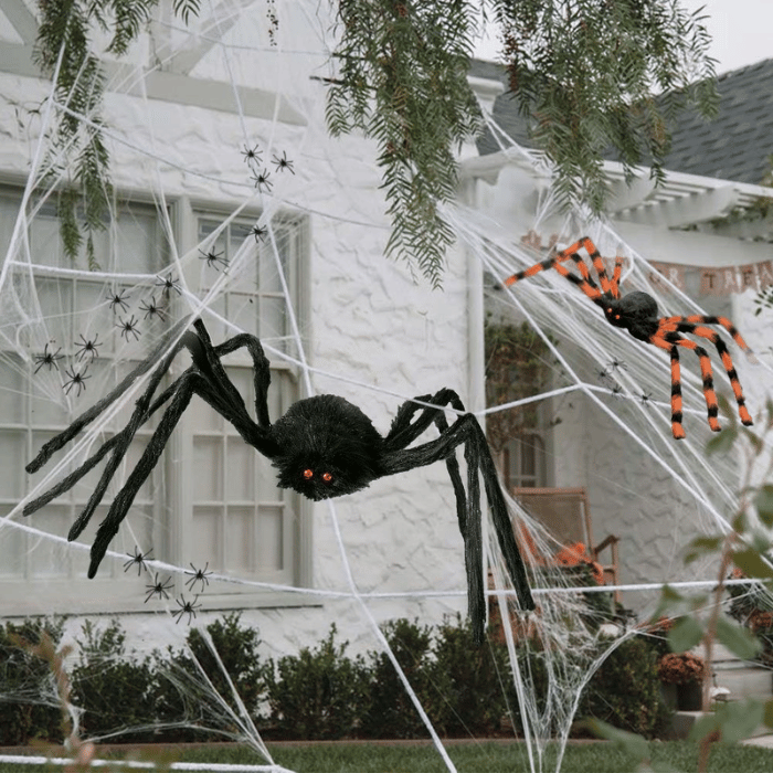 Edderkop Halloween Dekoration - 27 Dele til Festen