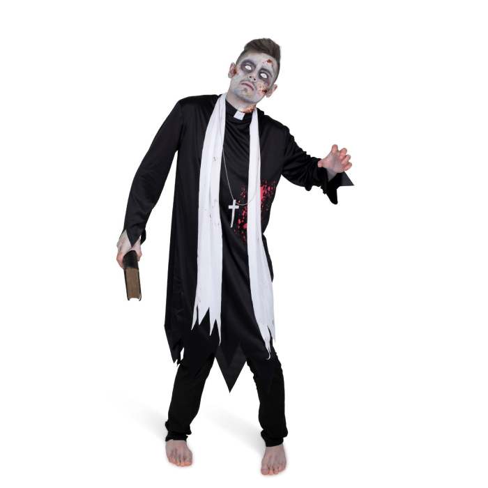 Zombie Præst Kostume