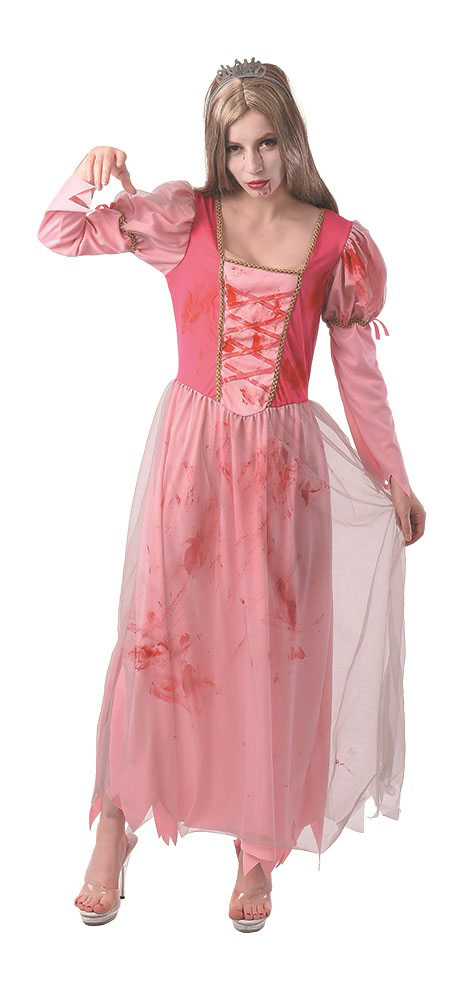 Zombie Prinsesse Kostume til Uhyggelig Halloween Fest!