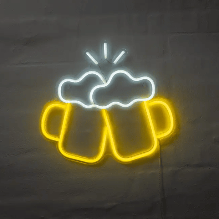 Neon Led Skilt 37x40