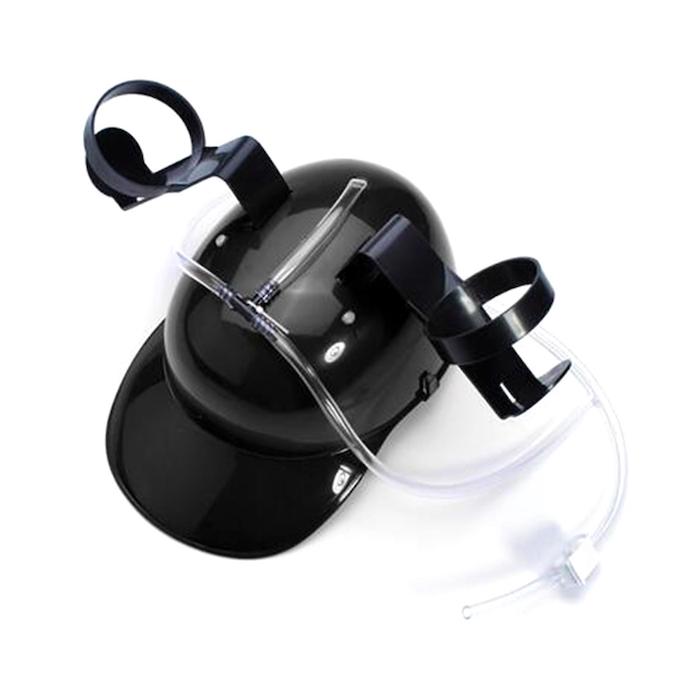 Ølhjelm i Sort - Den Perfekte Festaccessory!