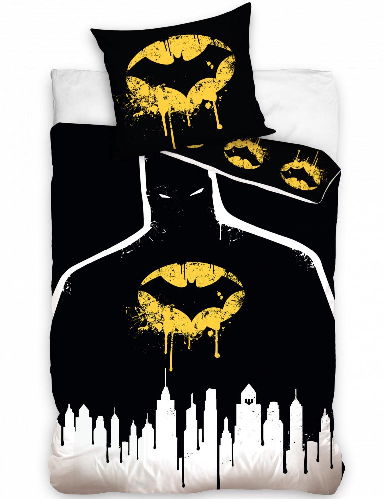 Batman Vendbart Sengetøj - Superhelte Tema til Soveværelset!