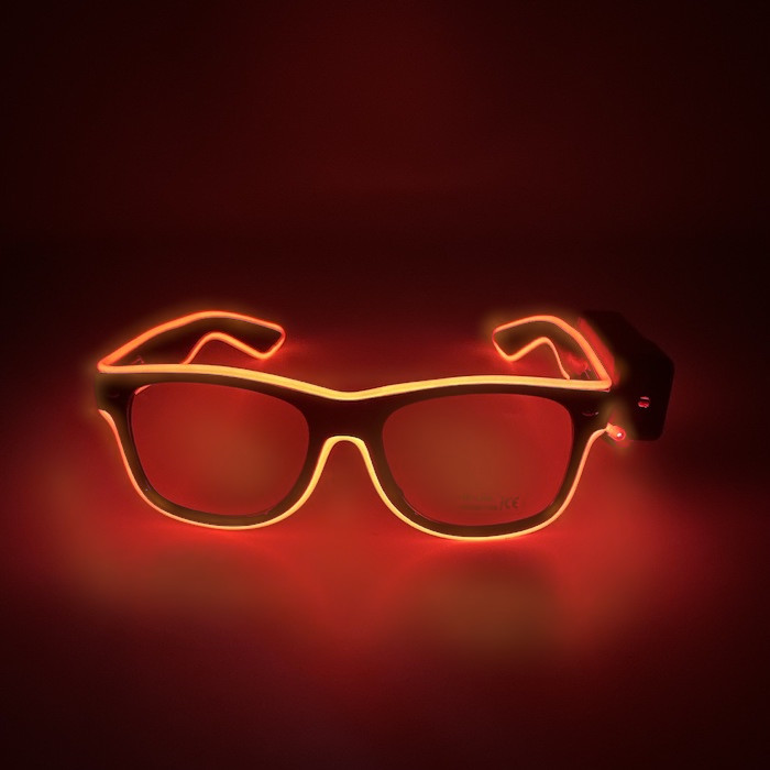 Led-festbriller Orange