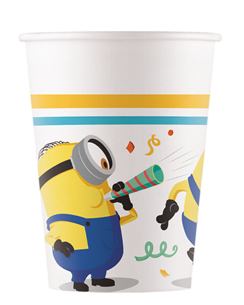 Minions Papkrus - 8 stk. til Festlige Begivenheder!
