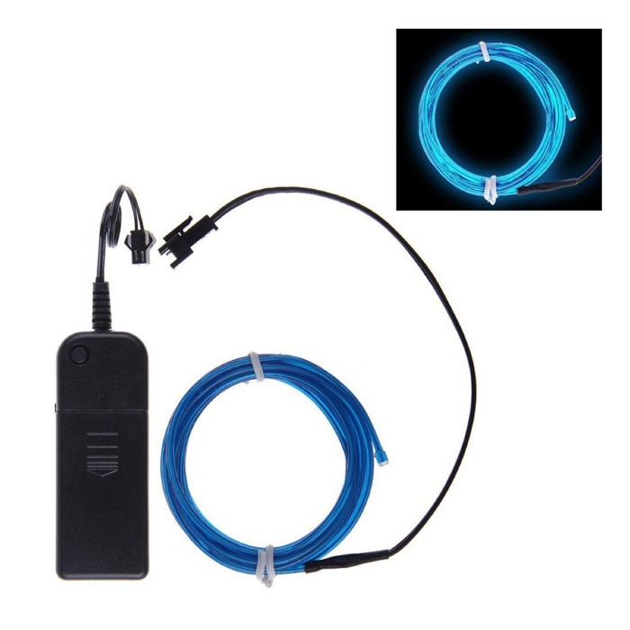Neon Led Ledning     Blå