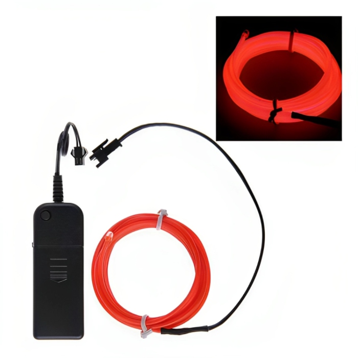 Neon Led Ledning     Rød