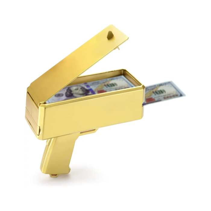Penge Pistol   Guld