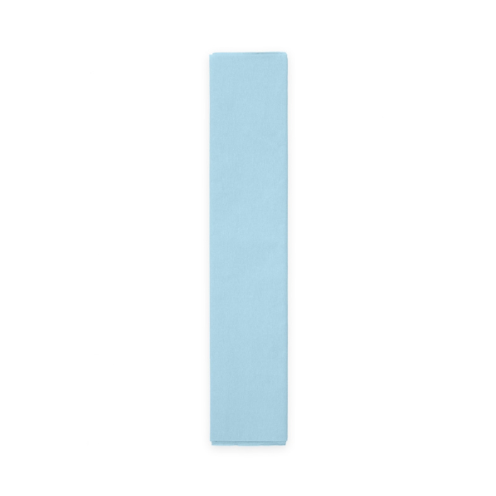 Baby Blå Crepe Streamer Papir 50x250