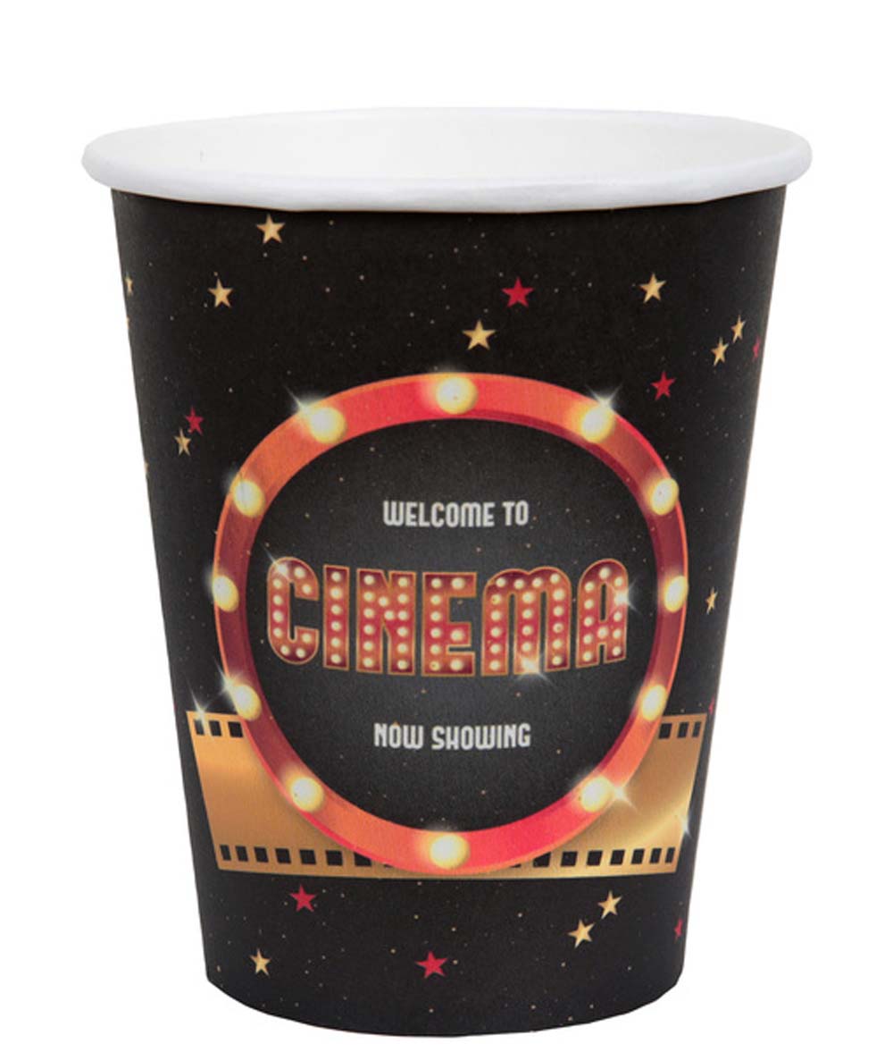 Hollywood Cinema Papkrus - 10 Stk til Temafest