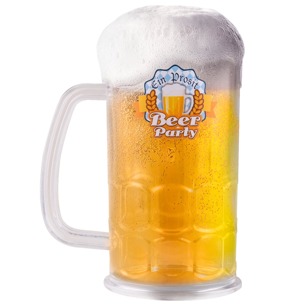 Liter Oktoberfest ølkrus Hård Plast
