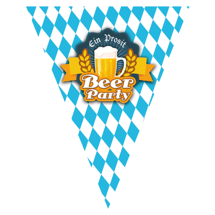 Oktoberfest Flagranke Med 10 Flag