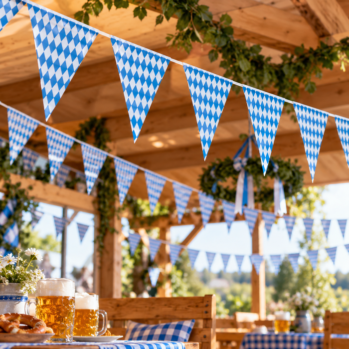 Oktoberfest Guirlande    Flag 10 Meter