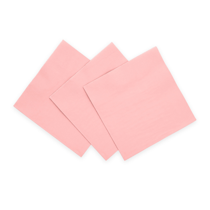 Pink Servietter 20x 33x33cm