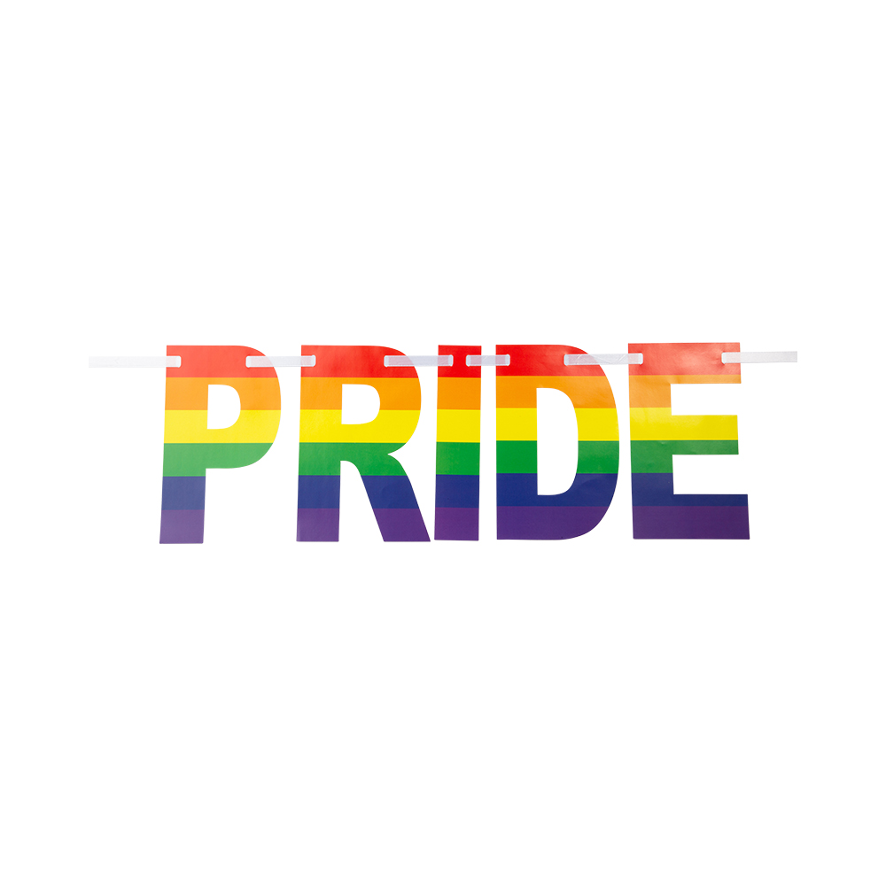Farverigt Pride Banner til Festlig Dekoration - Uundgåelig til Fejringer