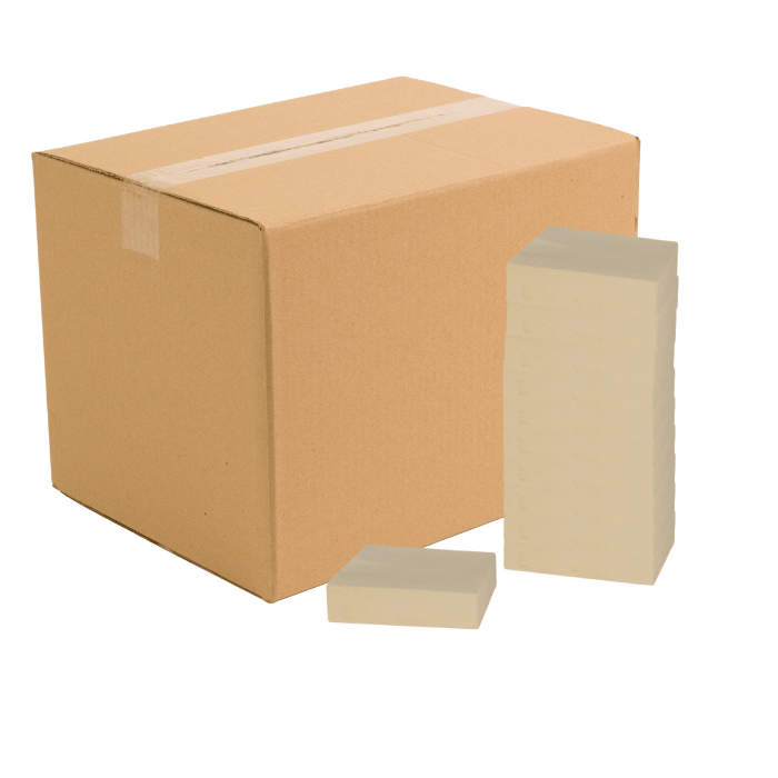 33x33   Servietter 1000x Brune  -lags